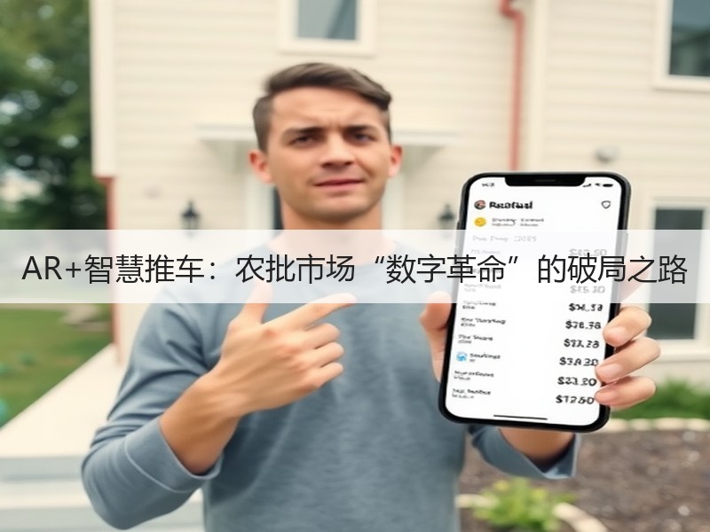 AR+智慧推车：农批市场“数字革命”的破局之路
