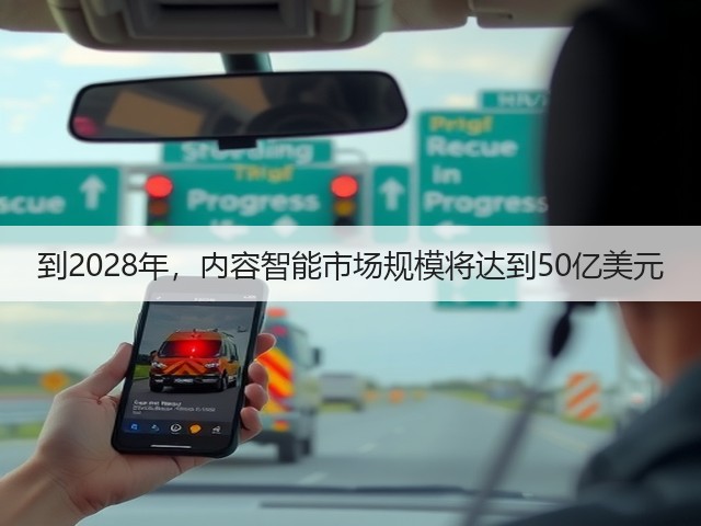 到2028年,内容智能市场规模将达到50亿美元(图3) 到2028年,内容智能市场规模将达到50亿美元(图3)