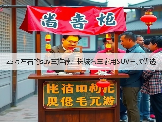25万左右的suv车推荐?长城汽车家用SUV三款优选(图2) 25万左右的suv车推荐?长城汽车家用SUV三款优选(图2)