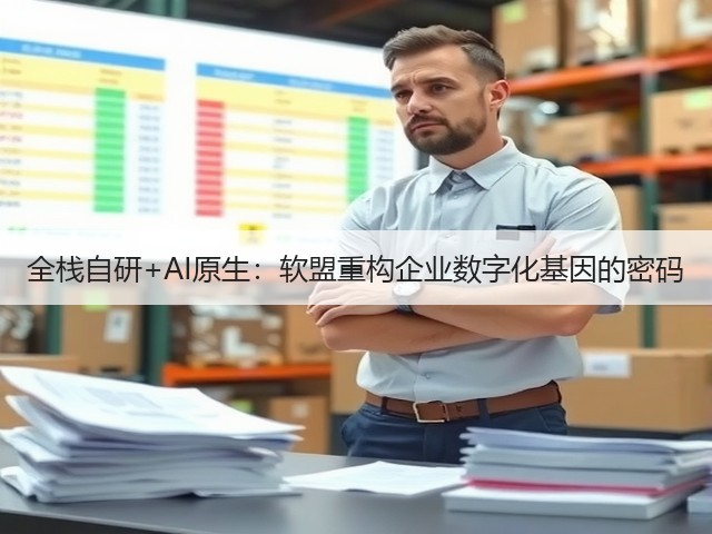 全栈自研+AI原生：软盟重构企业数字化基因的密码(图1)