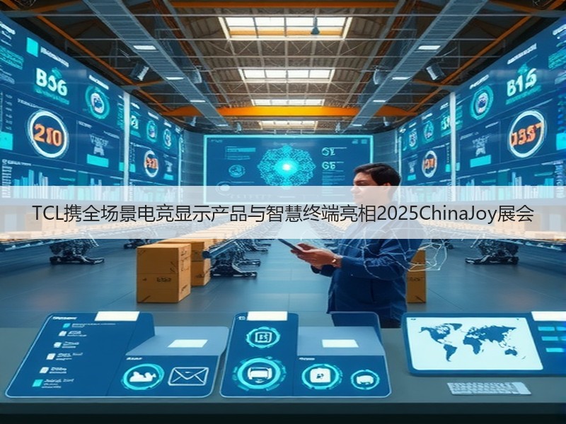 TCL携全场景电竞显示产品与智慧终端亮相2025ChinaJ
