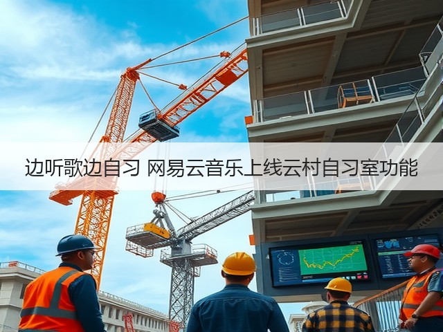 边听歌边自习 网易云音乐上线云村自习室功能(图1) 边听歌边自习 网易云音乐上线云村自习室功能(图1)