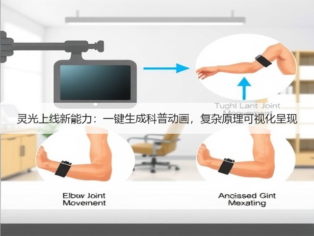 灵光上线新能力:一键生成科普动画,复杂原理可视化呈现(图3) 灵光上线新能力:一键生成科普动画,复杂原理可视化呈现(图3)
