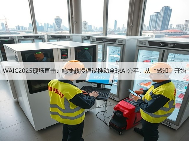 WAIC2025现场直击:鲍捷教授倡议推动全球AI公平,从“感知”开始(图2) WAIC2025现场直击:鲍捷教授倡议推动全球AI公平,从“感知”开始(图2)