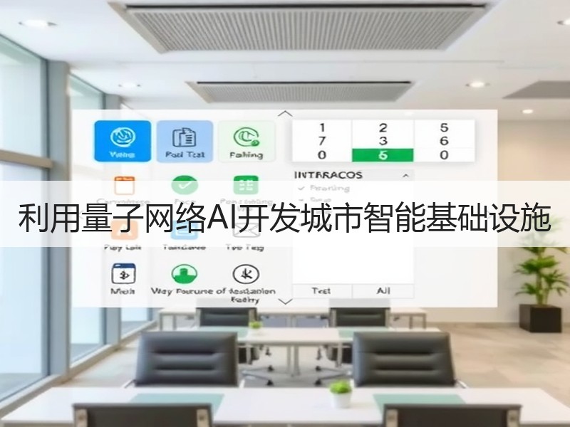 利用量子网络AI开发城市智能基础设施