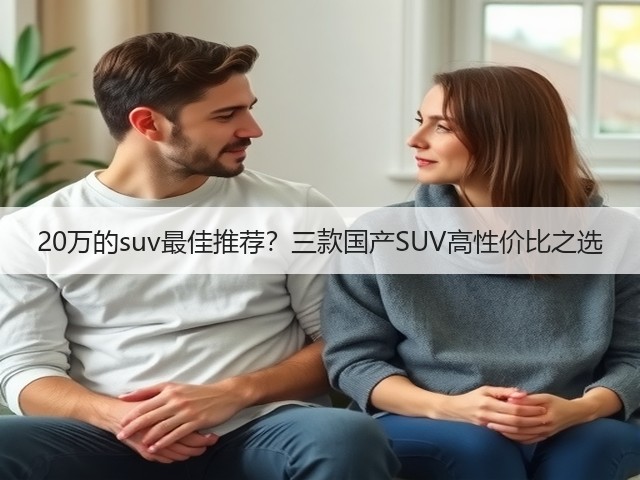 20万的suv最佳推荐?三款国产SUV高性价比之选(图1) 20万的suv最佳推荐?三款国产SUV高性价比之选(图1)