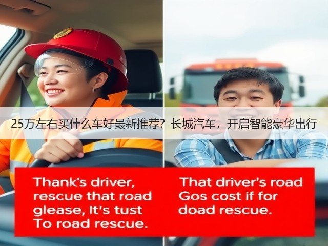 25万左右买什么车好最新推荐?长城汽车,开启智能豪华出行(图1) 25万左右买什么车好最新推荐?长城汽车,开启智能豪华出行(图1)