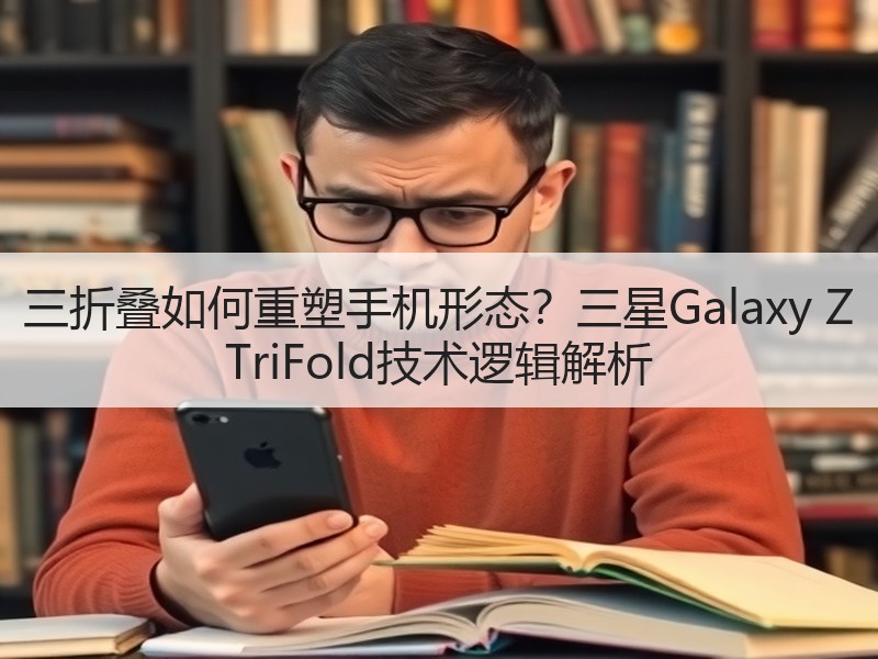 三折叠如何重塑手机形态？三星Galaxy Z TriFold