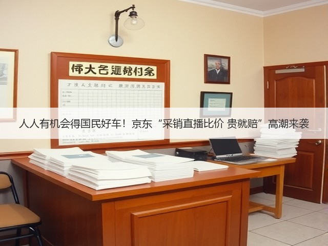 人人有机会得国民好车!京东“采销直播比价 贵就赔”高潮来袭(图1) 人人有机会得国民好车!京东“采销直播比价 贵就赔”高潮来袭(图1)