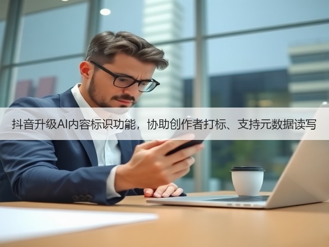 抖音升级AI内容标识功能,协助创作者打标、支持元数据读写(图3) 抖音升级AI内容标识功能,协助创作者打标、支持元数据读写(图3)