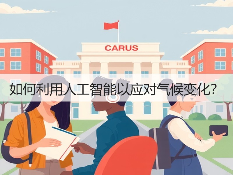 如何利用人工智能以应对气候变化？