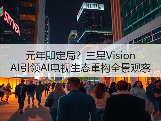 元年即定局?三星Vision AI引领AI电视生态重构全景观察(图1) 元年即定局?三星Vision AI引领AI电视生态重构全景观察(图1)