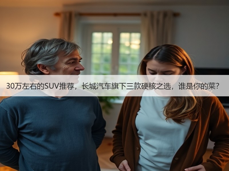 30万左右的SUV推荐，长城汽车旗下三款硬核之选，谁是你的菜