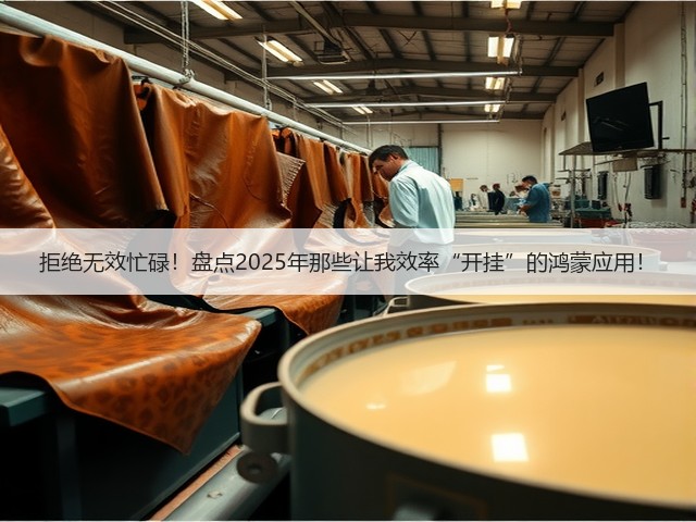 拒绝无效忙碌!盘点2025年那些让我效率“开挂”的鸿蒙应用!(图1) 拒绝无效忙碌!盘点2025年那些让我效率“开挂”的鸿蒙应用!(图1)