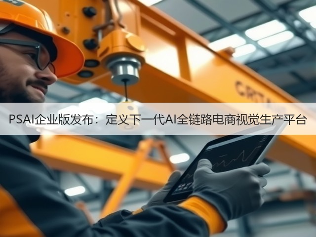 PSAI企业版发布：定义下一代AI全链路电商视觉生产平台(图2)