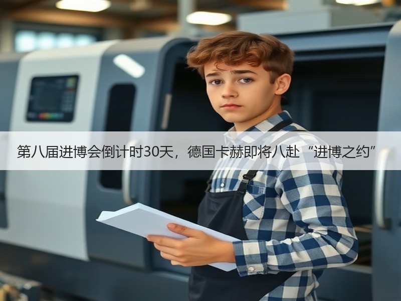第八届进博会倒计时30天，德国卡赫即将八赴“进博之约”