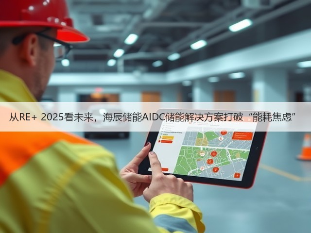 从RE+ 2025看未来，海辰储能AIDC储能解决方案打破“能耗焦虑”(图2)