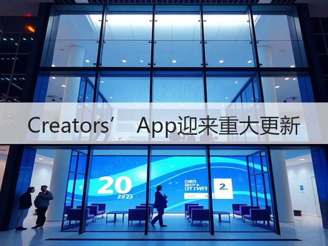 Creators’ App迎来重大更新(图2) Creators’ App迎来重大更新(图2)
