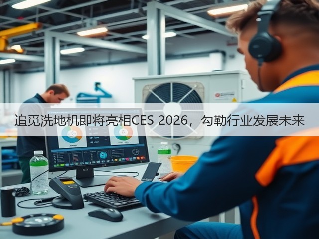 追觅洗地机即将亮相CES 2026，勾勒行业发展未来(图2)