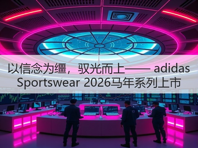 以信念为缰,驭光而上—— adidas Sportswear 2026马年系列上市(图3) 以信念为缰,驭光而上—— adidas Sportswear 2026马年系列上市(图3)