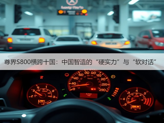 尊界S800横跨十国:中国智造的“硬实力”与“软对话”(图1) 尊界S800横跨十国:中国智造的“硬实力”与“软对话”(图1)