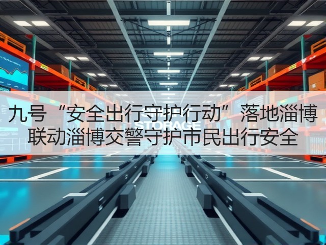 九号“安全出行守护行动”落地淄博 联动淄博交警守护市民出行安全(图1)
