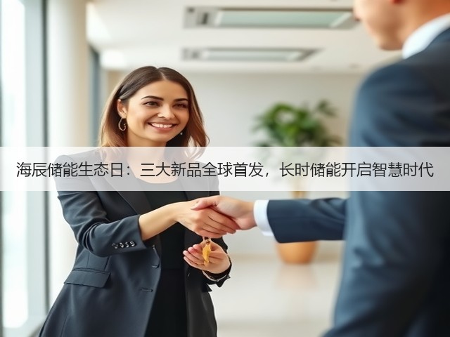 海辰储能生态日:三大新品全球首发,长时储能开启智慧时代(图2) 海辰储能生态日:三大新品全球首发,长时储能开启智慧时代(图2)