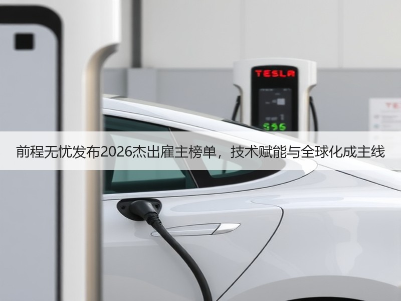 前程无忧发布2026杰出雇主榜单，技术赋能与全球化成主线