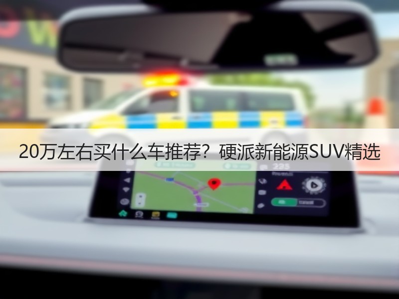 20万左右买什么车推荐？硬派新能源SUV精选