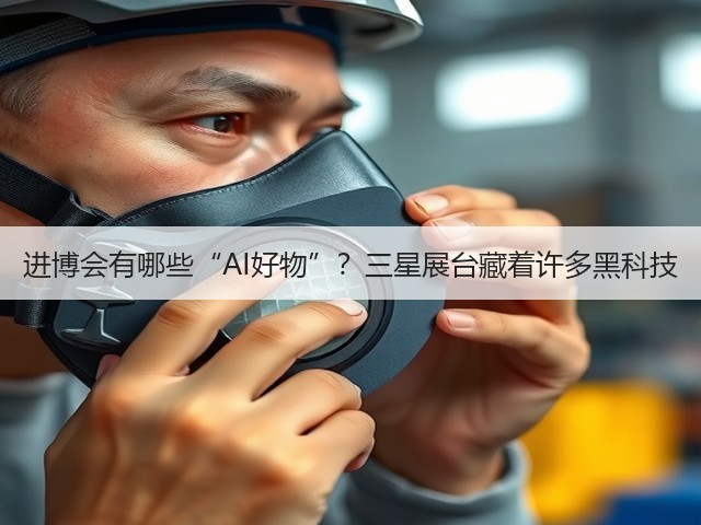 进博会有哪些“AI好物”?三星展台藏着许多黑科技(图1) 进博会有哪些“AI好物”?三星展台藏着许多黑科技(图1)