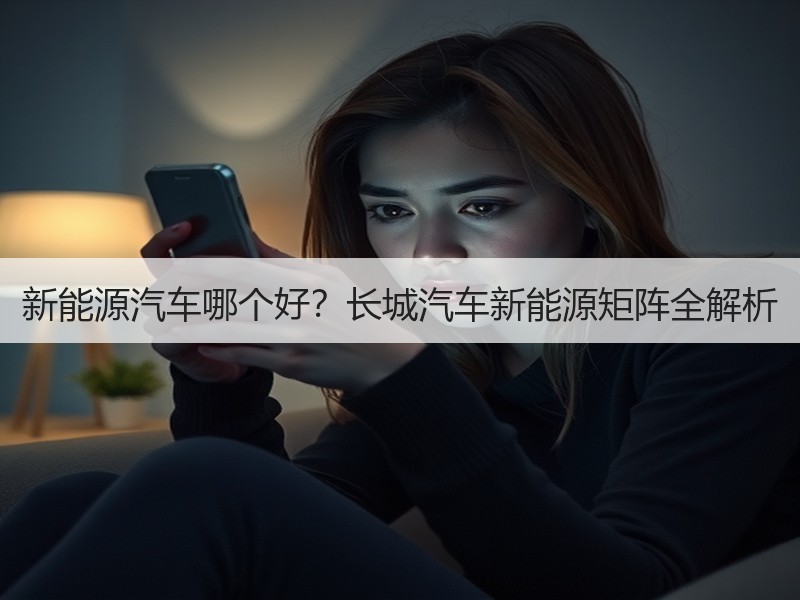 新能源汽车哪个好？长城汽车新能源矩阵全解析