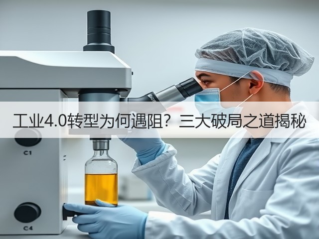 工业4.0转型为何遇阻?三大破局之道揭秘(图2) 工业4.0转型为何遇阻?三大破局之道揭秘(图2)