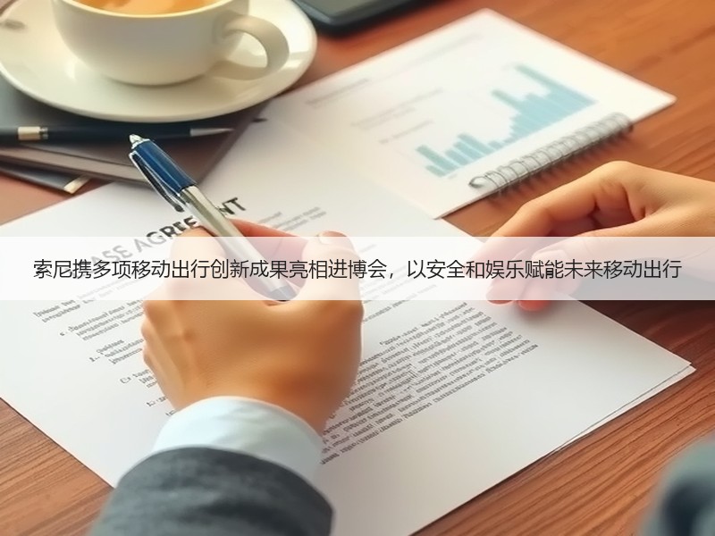 索尼携多项移动出行创新成果亮相进博会，以安全和娱乐赋能未来移
