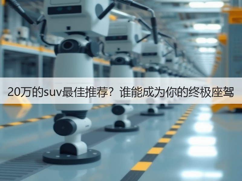 20万的suv最佳推荐？谁能成为你的终极座驾