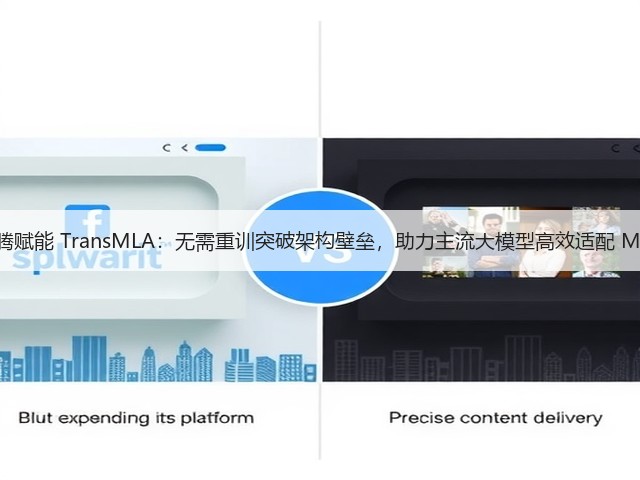 昇腾赋能 TransMLA:无需重训突破架构壁垒,助力主流大模型高效适配 MLA(图1) 昇腾赋能 TransMLA:无需重训突破架构壁垒,助力主流大模型高效适配 MLA(图1)