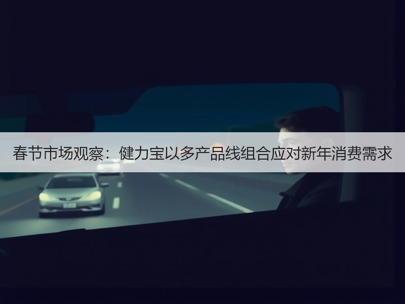 春节市场观察：健力宝以多产品线组合应对新年消费需求