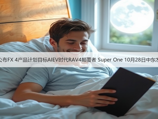 FF公布FX 4产品计划目标AIEV时代RAV4颠覆者 Super One 10月28日中东发布(图1) FF公布FX 4产品计划目标AIEV时代RAV4颠覆者 Super One 10月28日中东发布(图1)