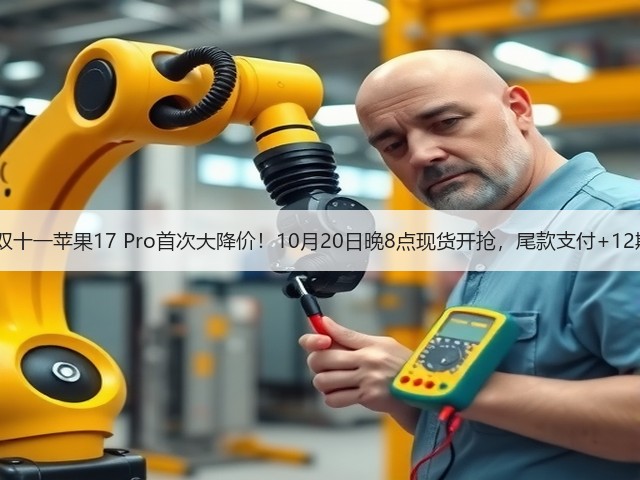2025双十一苹果17 Pro首次大降价！10月20日晚8点现货开抢，尾款支付+12期免息(图3)