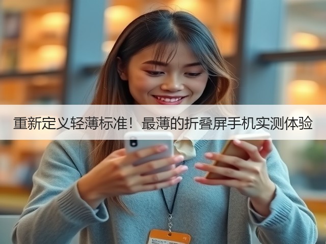 重新定义轻薄标准!最薄的折叠屏手机实测体验(图2) 重新定义轻薄标准!最薄的折叠屏手机实测体验(图2)