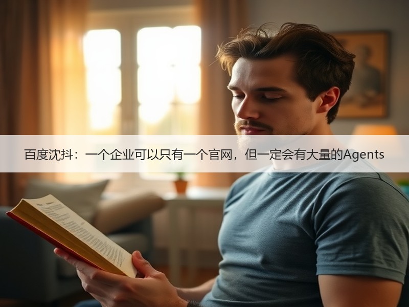 百度沈抖：一个企业可以只有一个官网，但一定会有大量的Agen