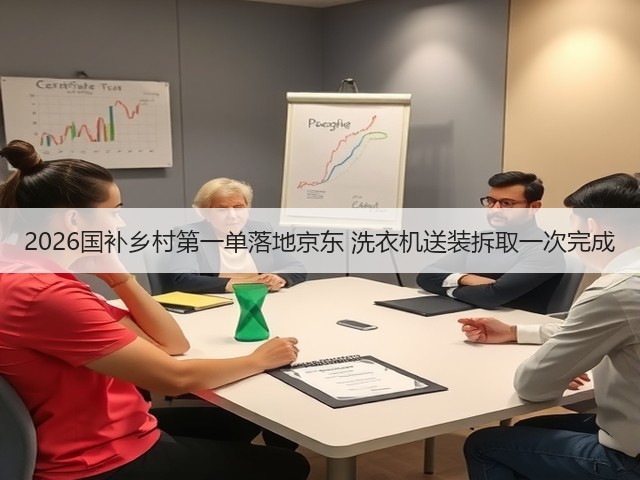 2026国补乡村第一单落地京东 洗衣机送装拆取一次完成(图2) 2026国补乡村第一单落地京东 洗衣机送装拆取一次完成(图2)