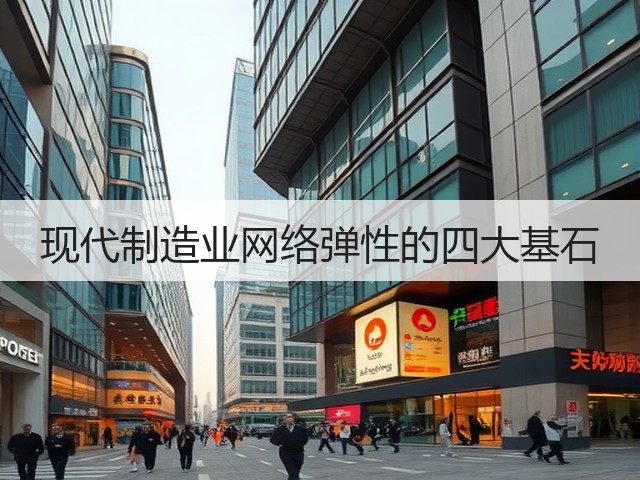现代制造业网络弹性的四大基石(图1) 现代制造业网络弹性的四大基石(图1)