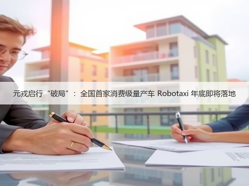 元戎启行“破局”：全国首家消费级量产车 Robotaxi 年