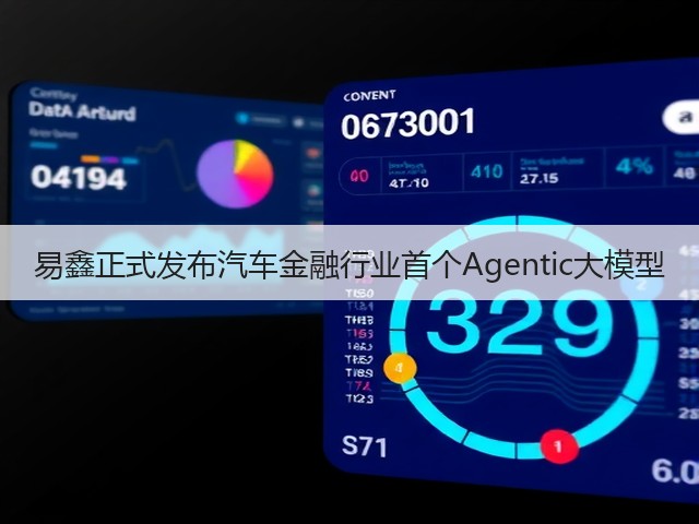 易鑫正式发布汽车金融行业首个Agentic大模型(图3) 易鑫正式发布汽车金融行业首个Agentic大模型(图3)