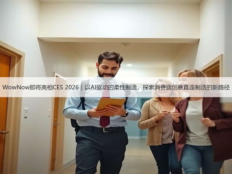 WowNow即将亮相CES 2026｜以AI驱动的柔性制造，