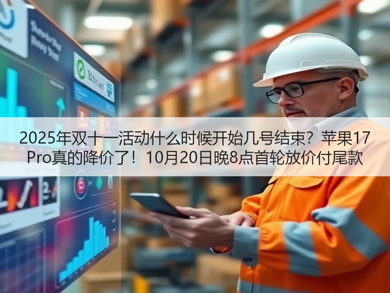 2025年双十一活动什么时候开始几号结束？苹果17 Pro真