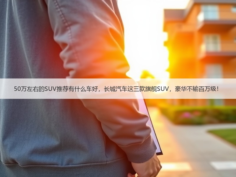 50万左右的SUV推荐有什么车好，长城汽车这三款旗舰SUV，