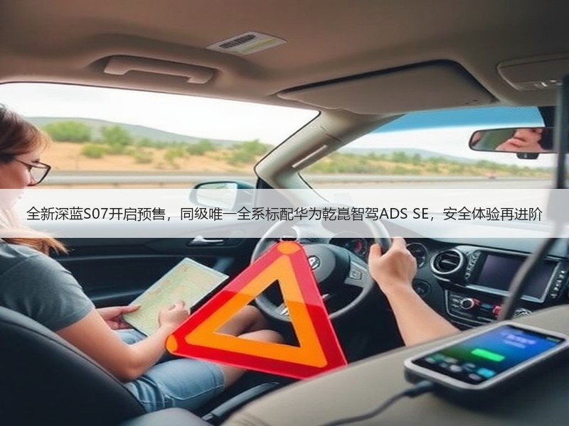 全新深蓝S07开启预售，同级唯一全系标配华为乾崑智驾ADS 