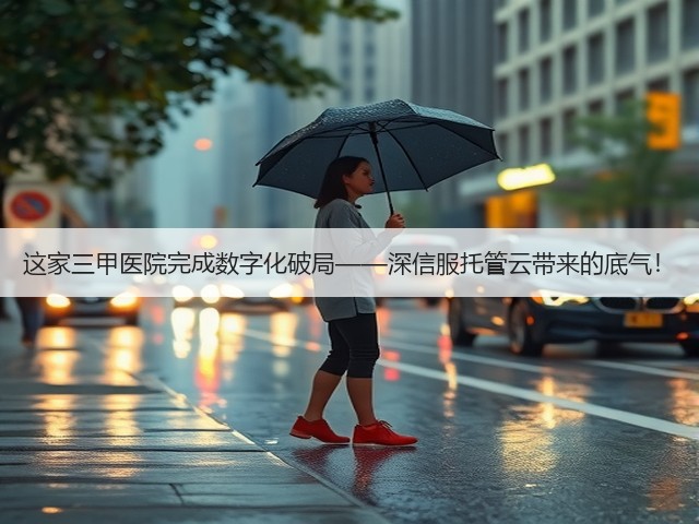 这家三甲医院完成数字化破局——深信服托管云带来的底气!(图3) 这家三甲医院完成数字化破局——深信服托管云带来的底气!(图3)