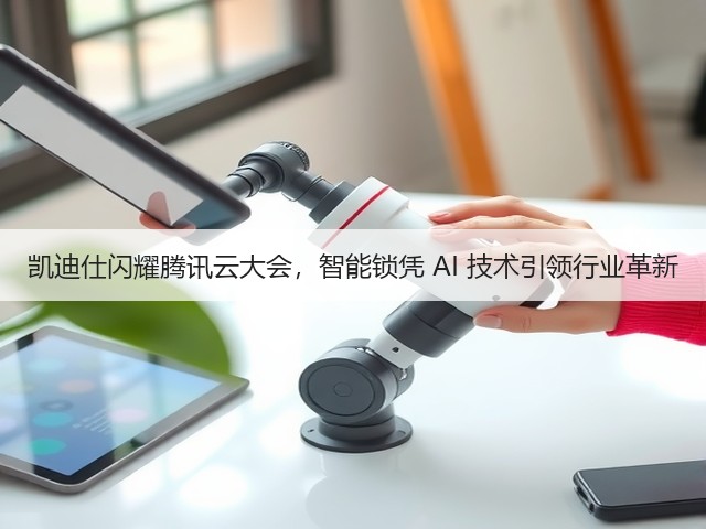凯迪仕闪耀腾讯云大会,智能锁凭 AI 技术引领行业革新(图2) 凯迪仕闪耀腾讯云大会,智能锁凭 AI 技术引领行业革新(图2)